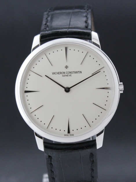 (image for) A 18K WHITE GOLD VACHERON CONSTANTIN PATRIMONY GRAND TAILLIE